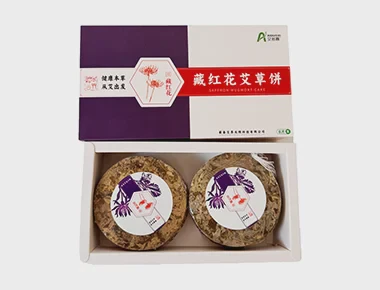 藏红花艾草饼 草本日常养护好物