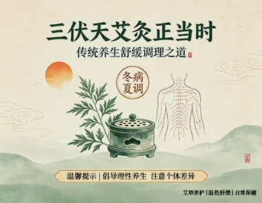  三伏天艾灸正当时—传统养生舒缓调理之道